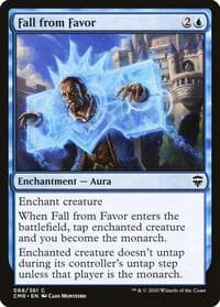 Fall from Favor - Commander Legends - Magic: The Gathering card