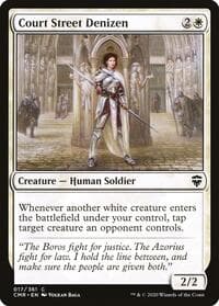 Court Street Denizen - Commander Legends - Magic: The Gathering card