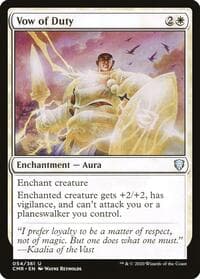 Vow of Duty - Commander Legends - Magic: The Gathering card
