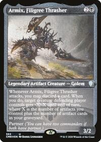 Armix, Filigree Thrasher (Foil Etched) - Commander Legends - Magic: The Gathering card