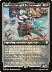 Ardenn, Intrepid Archaeologist (Foil Etched) - Commander Legends - Magic: The Gathering card