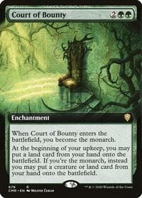 Court of Bounty (Extended Art) - Commander Legends - Magic: The Gathering card