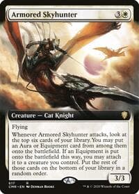 Armored Skyhunter (Extended Art) - Commander Legends - Magic: The Gathering card