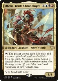 Obeka, Brute Chronologist - Commander Legends - Magic: The Gathering card