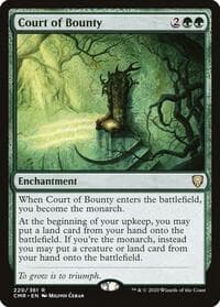 Court of Bounty - Commander Legends - Magic: The Gathering card