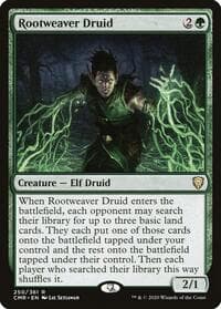 Rootweaver Druid - Commander Legends - Magic: The Gathering card