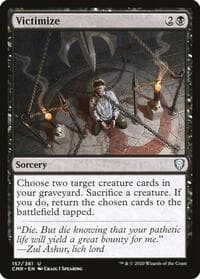 Victimize - Commander Legends - Magic: The Gathering card