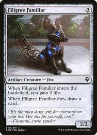 Filigree Familiar - Commander Legends - Magic: The Gathering card