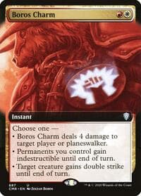 Boros Charm (Extended Art) - Commander Legends - Magic: The Gathering card