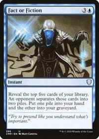 Fact or Fiction - Commander Legends - Magic: The Gathering card