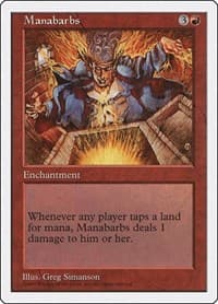 Manabarbs - Fifth Edition - Magic: The Gathering card