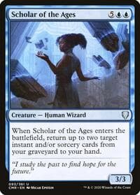 Scholar of the Ages - Commander Legends - Magic: The Gathering card