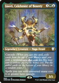Imoti, Celebrant of Bounty (Foil Etched) - Commander Legends - Magic: The Gathering card
