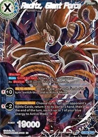 Raditz, Giant Force - Draft Box 06 - Giant Force - Dragon Ball Super: Masters card