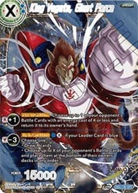 King Vegeta, Giant Force - Draft Box 06 - Giant Force - Dragon Ball Super: Masters card