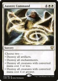 Austere Command - Commander Legends - Magic: The Gathering card