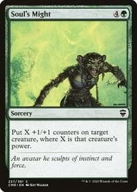 Soul's Might - Commander Legends - Magic: The Gathering card