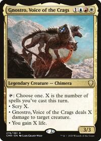 Gnostro, Voice of the Crags - Commander Legends - Magic: The Gathering card