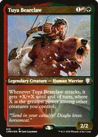 Tuya Bearclaw (Foil Etched) - Commander Legends - Magic: The Gathering card
