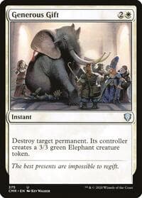 Generous Gift - Commander Legends - Magic: The Gathering card