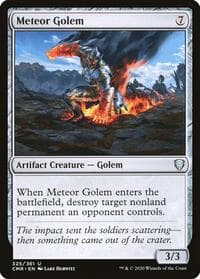 Meteor Golem (325) - Commander Legends - Magic: The Gathering card