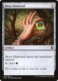 Moss Diamond - Commander Legends - Magic: The Gathering card
