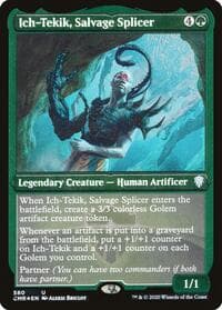 Ich-Tekik, Salvage Splicer (Foil Etched) - Commander Legends - Magic: The Gathering card