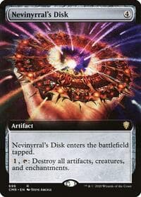 Nevinyrral's Disk (Extended Art) - Commander Legends - Magic: The Gathering card