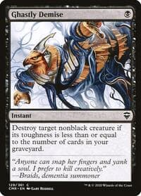 Ghastly Demise - Commander Legends - Magic: The Gathering card