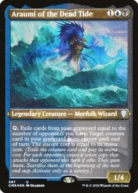 Araumi of the Dead Tide (Foil Etched) - Commander Legends - Magic: The Gathering card