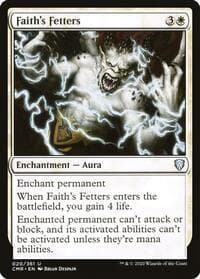 Faith's Fetters - Commander Legends - Magic: The Gathering card