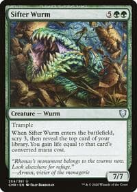Sifter Wurm - Commander Legends - Magic: The Gathering card
