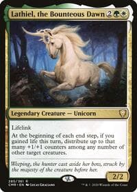 Lathiel, the Bounteous Dawn - Commander Legends - Magic: The Gathering card