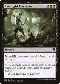 Eyeblight Massacre - Commander Legends - Magic: The Gathering card