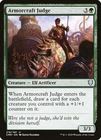 Armorcraft Judge - Commander Legends - Magic: The Gathering card