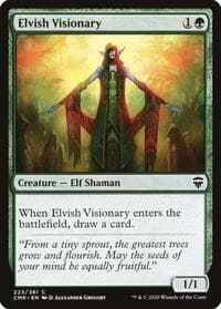 Elvish Visionary - Commander Legends - Magic: The Gathering card