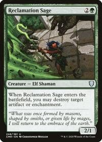Reclamation Sage (248) - Commander Legends - Magic: The Gathering card