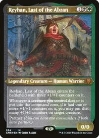 Reyhan, Last of the Abzan (Foil Etched) - Commander Legends - Magic: The Gathering card