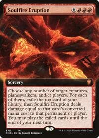 Soulfire Eruption (Extended Art) - Commander Legends - Magic: The Gathering card