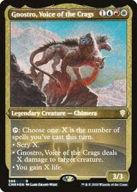 Gnostro, Voice of the Crags (Foil Etched) - Commander Legends - Magic: The Gathering card