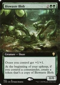 Biowaste Blob (Extended Art) - Commander Legends - Magic: The Gathering card