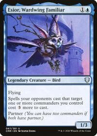 Esior, Wardwing Familiar - Commander Legends - Magic: The Gathering card