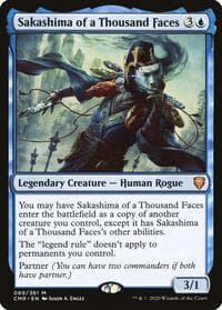 Sakashima of a Thousand Faces - Commander Legends - Magic: The Gathering card