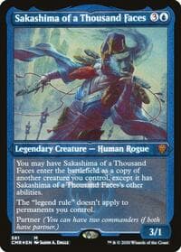 Sakashima of a Thousand Faces (Foil Etched) - Commander Legends - Magic: The Gathering card