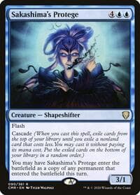 Sakashima's Protege - Commander Legends - Magic: The Gathering card