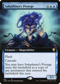 Sakashima's Protege (Extended Art) - Commander Legends - Magic: The Gathering card