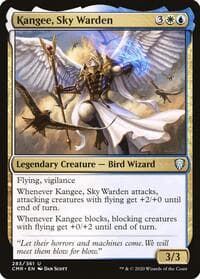 Kangee, Sky Warden - Commander Legends - Magic: The Gathering card