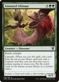 Annoyed Altisaur - Commander Legends - Magic: The Gathering card