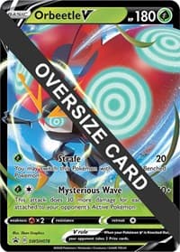 Orbeetle V - SWSH078 - Jumbo Cards - Pokemon card