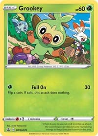 Grookey - SWSH070 - SWSH: Sword & Shield Promo Cards - Pokemon card